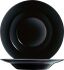 Pastateller EVOLUTIONS BLACK tief rund Fahne, Ø 28,5 cm, schwarz