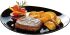 Steakteller EVOLUTIONS BLACK oval, 30 x 26 cm, schwarz