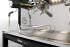 Kaffeemaschine COFFEELINE B10, 1 Brühgruppe, Stahlblech schwarz/silber lackiert
