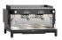 Kaffeemaschine COFFEELINE B20, 2 Brühgruppen, Stahlblech schwarz/silber lackiert