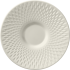 Kombi-Untertasse PURITY REFLECTIONS rund, Ø 16 cm, creme mit Relief
