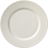 Teller PURITY REFLECTIONS flach rund Fahne, Ø 26 cm, creme mit Relief