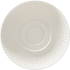 Untertasse PURITY REFLECTIONS Doppelspiegel rund, Ø 16 cm, creme mit Relief