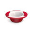 Thermoschale 200 ml, Ø 19 cm, rot/weiß