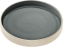 Teller NARA tief rund hoher Rand, Ø 24 cm, grau