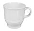 Cafeteria-Obertasse IMPERIAL, 0,23 ltr., weiß mit Relief