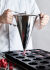 Fondanttrichter KWIK MAX 3,3 ltr., inkl. Halterung, Edelstahl