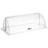 Rolltophaube GN 1/1, verchromter Kreuzgriff, Maße 53,0 x 32,5 cm