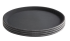 Tablett OLYMPIA KRISTALLON rund, Ø 40,6 cm, PP schwarz mit Antirutschbelag