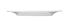 Teller IMPERIAL flach rund Fahne, Ø 15 cm, weiß mit Relief