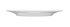 Teller IMPERIAL flach rund Fahne, Ø 17 cm, weiß mit Relief