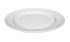 Teller IMPERIAL flach rund Fahne, Ø 21 cm, weiß mit Relief