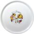 Pizzateller NAPOLI WHITE rund, Ø 31 cm, weiß mit Dekor 332