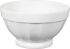 Schale NAPOLI WHITE rund mit Fuß, Ø 14 cm, weiß