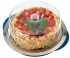 Thermo-Tablett-Set 6-teilig, Ø 35 cm, Edelstahl/transparent