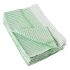 Wonderdry Geschirrtücher 10er Pack, 76 x 51 cm, Baumwollmischung, weiß / grün