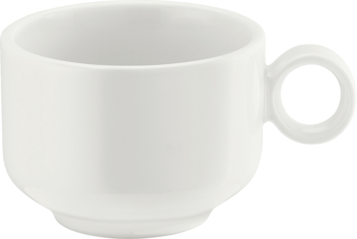 Obertasse SHIRO, 0,2 ltr., weiß