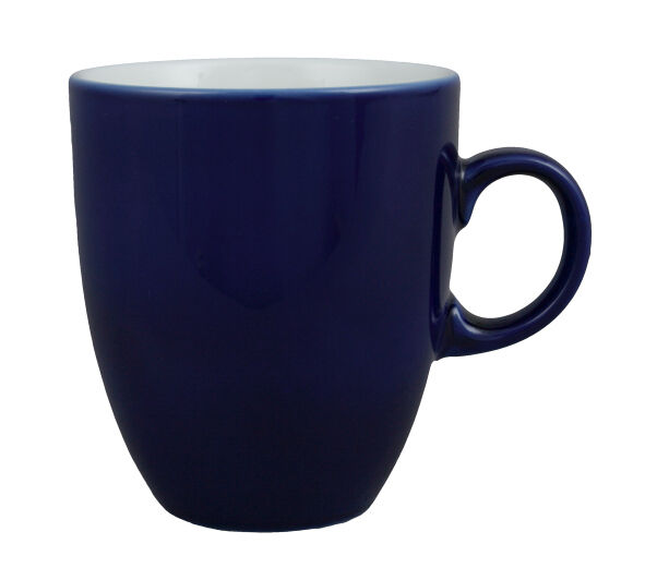 Becher mit Henkel, 0,25 ltr., blau