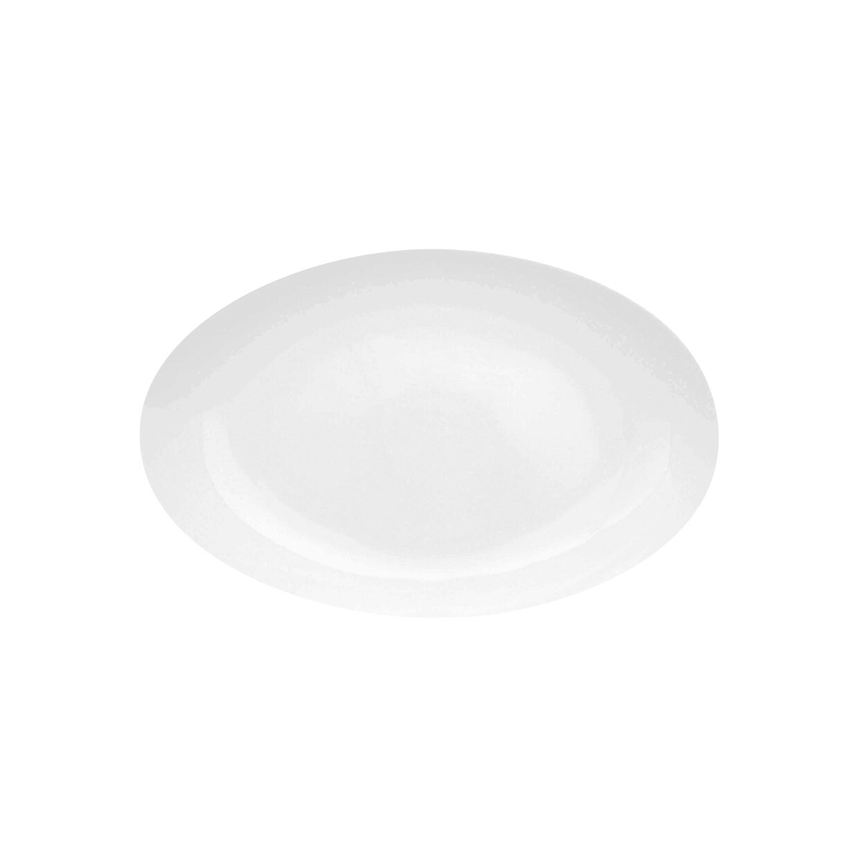 Platte UNIVERSO oval coup, 23 x 14 cm, weiß